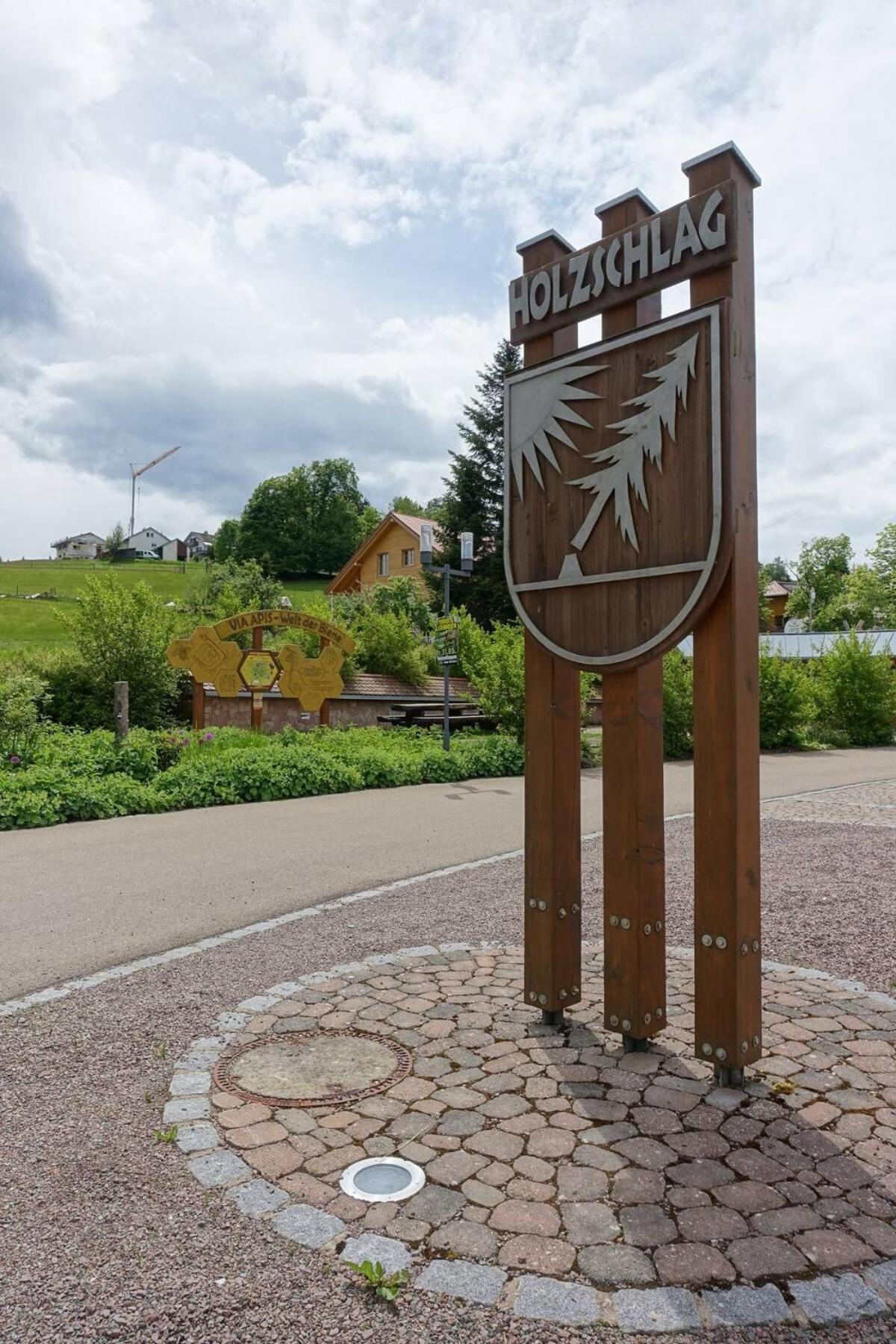 Blick In Den Garten Holzschlag Kültér fotó