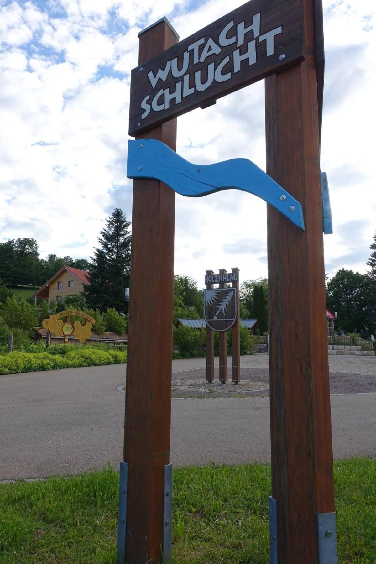 Blick In Den Garten Holzschlag Kültér fotó